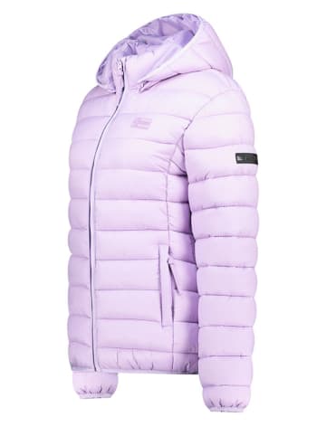 Geographical Norway Kurtka pikowana "Atichoko" w kolorze fioletowym