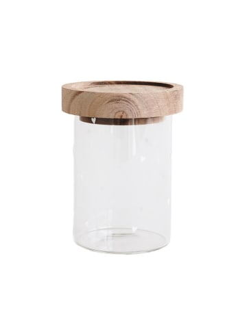 Eulenschnitt Vorratsglas "Herzen" in Ohne Farbe/ Weiß - 170 ml