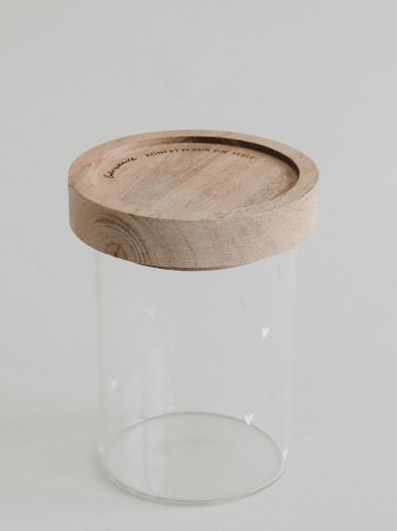 Eulenschnitt Vorratsglas "Herzen" in Ohne Farbe/ Weiß - 170 ml