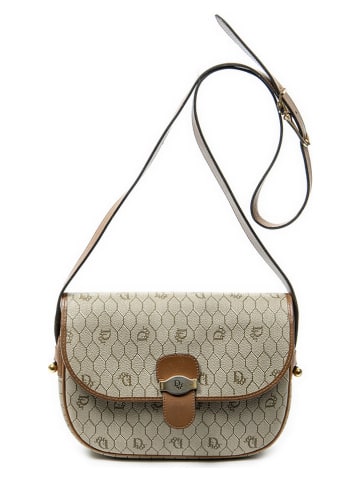 Christian Dior Torebka w kolorze beżowym - 26 x 19 x 6 cm