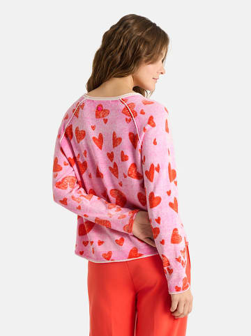 LIEBLINGSSTÜCK Trui "Lilo" lichtroze/rood