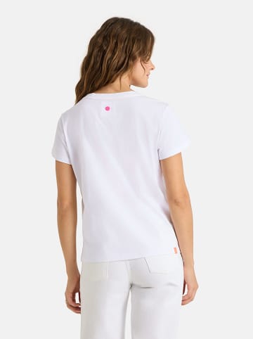 LIEBLINGSSTÜCK Shirt "Cleo" in Weiß/ Rot