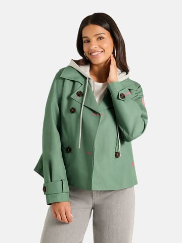 LIEBLINGSSTÜCK Übergangsjacke "Jean" in Grün/ Grau