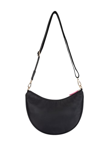 LIEBLINGSSTÜCK Schultertasche "Elena" in Schwarz - (B)30 x (H)20 x (T)6,5 cm