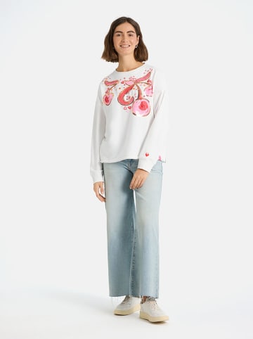 LIEBLINGSSTÜCK Bluza "Glam" w kolorze biało-jasnoróżowym
