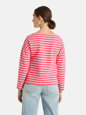LIEBLINGSSTÜCK Sweatshirt "Stine" roze/wit