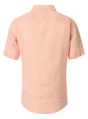 CASAMODA Leinen-Hemd - Casual fit - in Orange