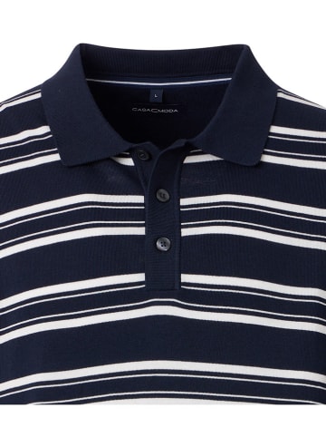 CASAMODA Poloshirt in Dunkelblau
