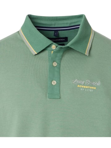 CASAMODA Koszulka polo w kolorze zielonym