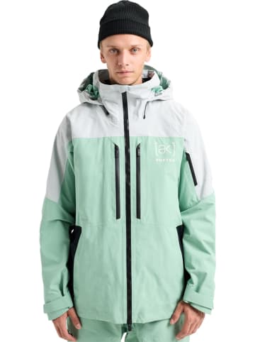 Burton Kurtka narciarska "[ak] Swash GORE-TEX 2L" w kolorze zielono-biało-czarnym