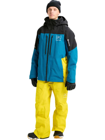 Burton Ski-/ Snowboardjacke "[ak] Swash GORE-TEX 2L" in Blau/ Schwarz/ Gelb