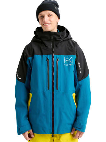 Burton Ski-/ Snowboardjacke "[ak] Swash GORE-TEX 2L" in Blau/ Schwarz/ Gelb