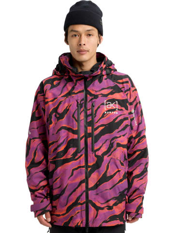 Burton Ski-/ Snowboardjacke "[ak] Swash GORE-TEX 2L" in Lila/ Schwarz/ Orange