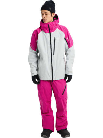 Burton Ski-/ Snowboardjacke "[ak] Cyclic GORE-TEX 2L" in Weiß/ Pink