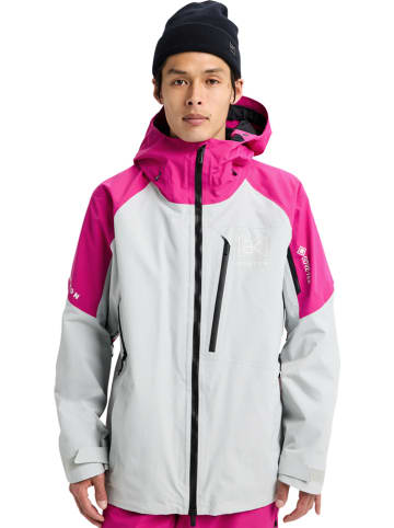 Burton Ski-/ Snowboardjacke "[ak] Cyclic GORE-TEX 2L" in Weiß/ Pink