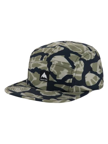 Burton Czapka "Cordova 5-Panel" w kolorze czarno-oliwkowym