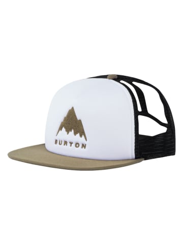 Burton Czapka "I-80 Trucker" w kolorze biało-czarno-oliwkowym