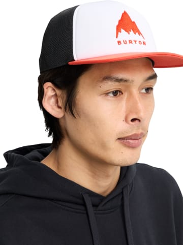 Burton Cap "I-80 Trucker" in Weiß/ Rot/ Schwarz