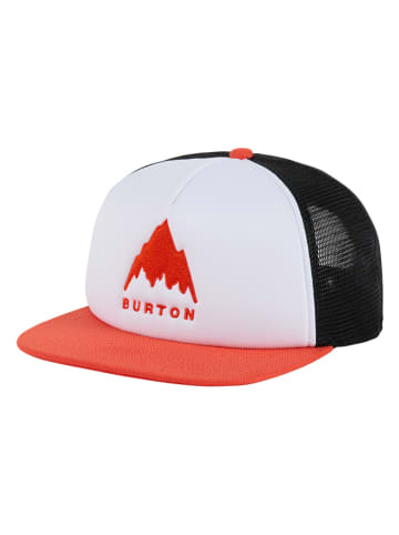 Burton Cap "I-80 Trucker" in Weiß/ Rot/ Schwarz