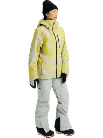 Burton Ski-/ Snowboardjacke "[ak] Upshift GORE-TEX 2L" in Gelb/ Grau