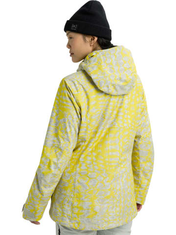 Burton Ski-/ Snowboardjacke "[ak] Upshift GORE-TEX 2L" in Gelb/ Grau