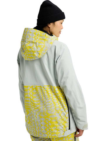 Burton Ski-/ Snowboardjacke "[ak] Kimmy GORE-TEX 2L" in Gelb/ Grau