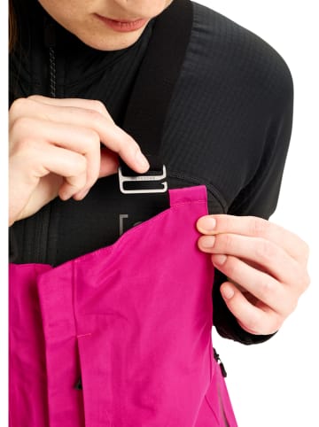 Burton Spodnie narciarskie "[ak] Kimmy GORE-TEX 2L Bib Pants" w kolorze różowym