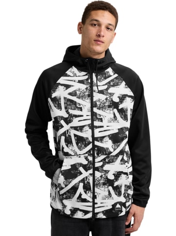 Burton Kurtka polarowa "Crown Weatherproof" w kolorze czarno-białym