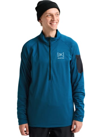 Burton Bluza polarowa "[ak] Helium Grid" w kolorze niebieskim