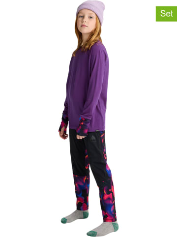 Burton 2tlg. Thermowäsche-Set "Merino" in Lila