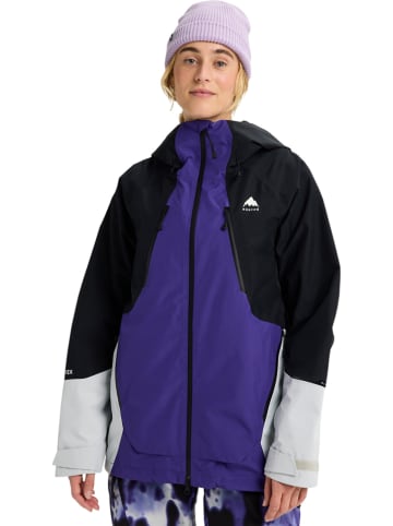 Burton Kurtka narciarska "Reserve GORE-TEX 2L" w kolorze fioletowo-czarno-białym