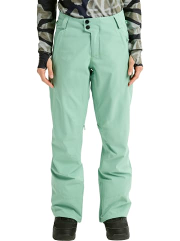 Burton Spodnie narciarskie "Reserve 2L Stretch Slim" w kolorze miętowym