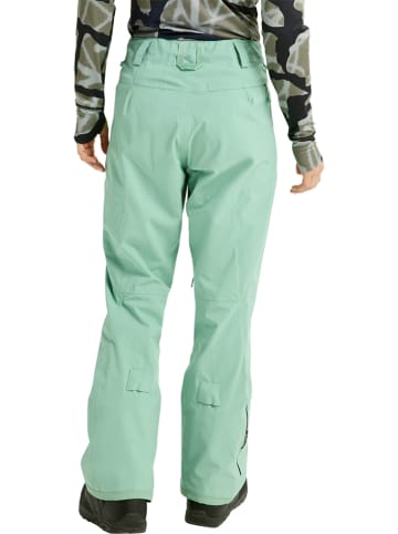 Burton Spodnie narciarskie "Reserve 2L Stretch Slim" w kolorze miętowym
