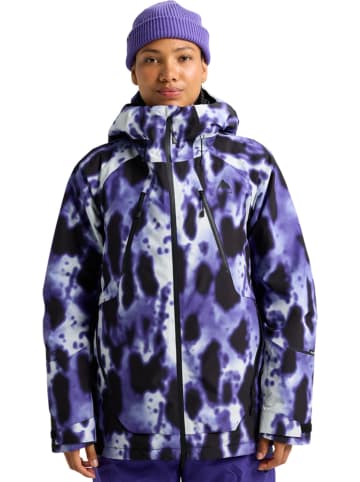 Burton Ski-/ Snowboardjacke "Reserve GORE-TEX 2L" in Blau/ Schwarz/ Weiß/ Lila