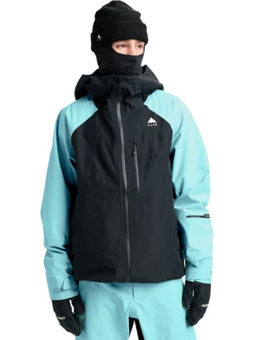 Burton Ski-/ Snowboardjacke "Reserve 3L" in Schwarz/ Türkis