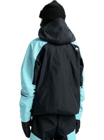 Burton Ski-/ Snowboardjacke "Reserve 3L" in Schwarz/ Türkis