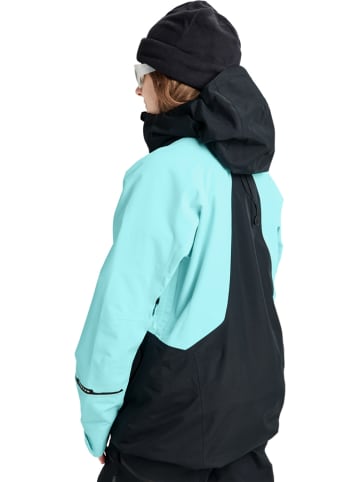 Burton Ski-/ Snowboardjacke "Reserve 3L" in Schwarz/ Türkis