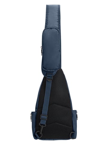 Puccini Borstbuidel donkerblauw - (B)18 x (H)36 x (D)8 cm