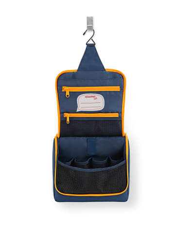 Reisenthel Toilettas donkerblauw/oranje - (B)20 x (H)10 x (D)23 cm