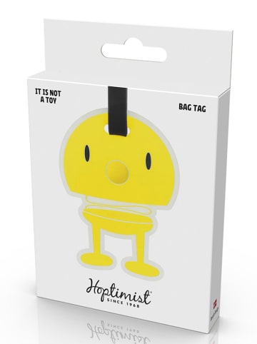 Hoptimist Kofferhanger geel - (L)10 x (B)8 cm