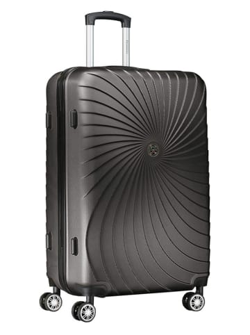 Geographical Norway 5-delige hardcase-trolleyset "Sunlighteo" antraciet
