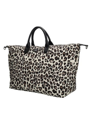 Charm Torba podróżna w kolorze kremowo-czarnym - 65 x 36 x 20 cm