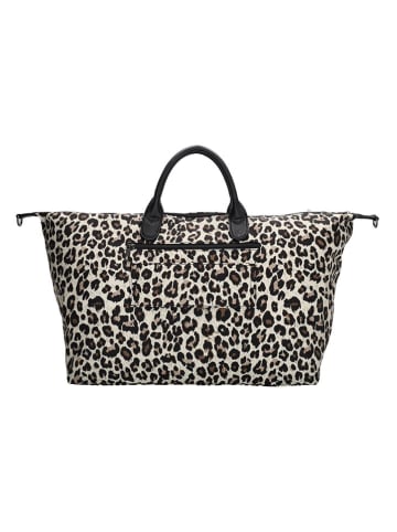 Charm Weekender in Creme/ Schwarz - (B)65 x (H)36 x (T)20 cm