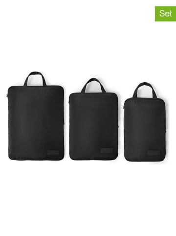 Puccini 3er-Set: Reiseorganizer in Schwarz