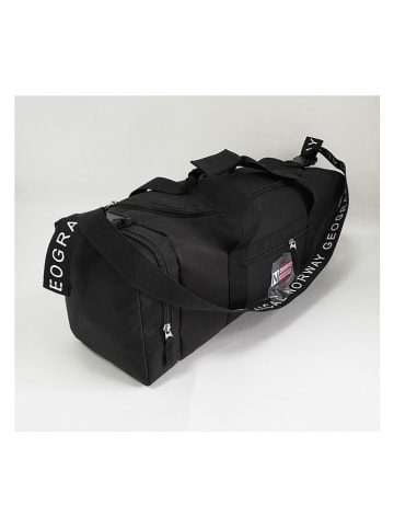 Geographical Norway Reisetasche "Song" in Schwarz - (B)55 x (H)21 x (T)21 cm