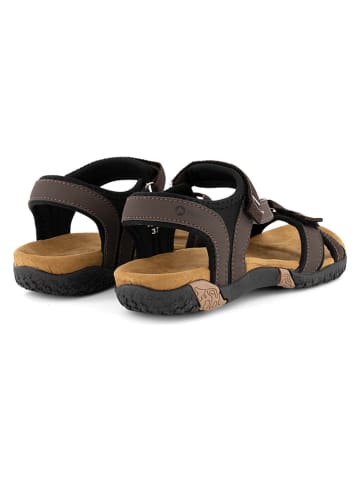 TRAVELIN' Wandelsandalen "Hasle" bruin