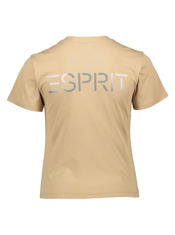 ESPRIT Koszulka w kolorze beżowym