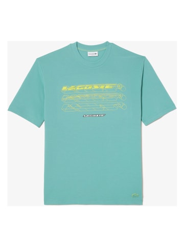 Lacoste Koszulka w kolorze turkusowym