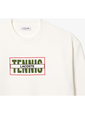 Lacoste Sweatshirt wit