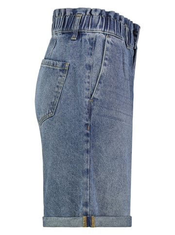 Sublevel Spijkerbermuda blauw